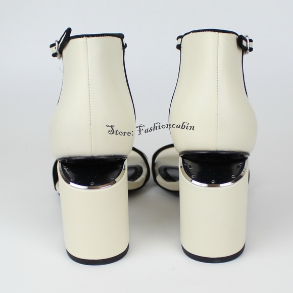 NEW ALEXANDER WANG Abby Leather Sandals - Picture 6 of 10
